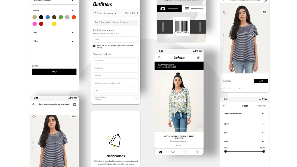 Outfitter Ecommerce App