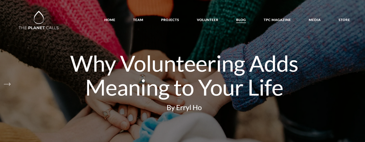 https://theplanetcalls.com/why-volunteering-adds-meaning-to-your-life/