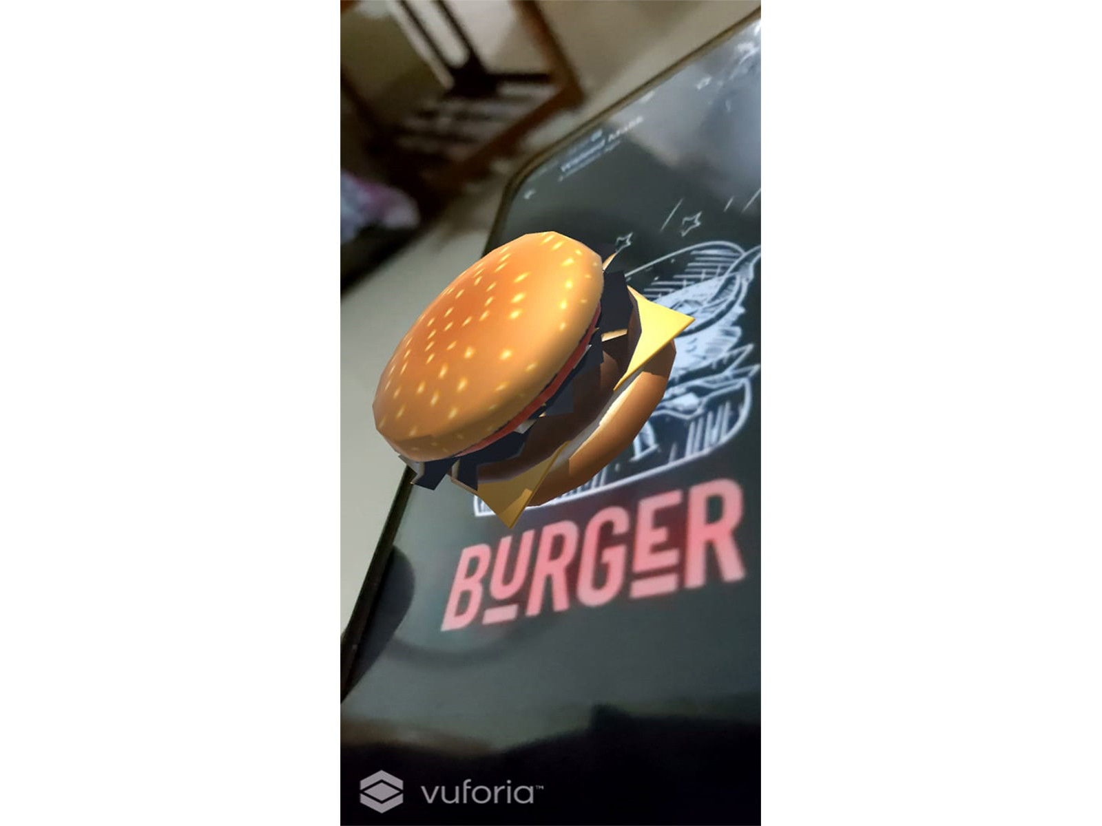 Augmented Reality Food Menu