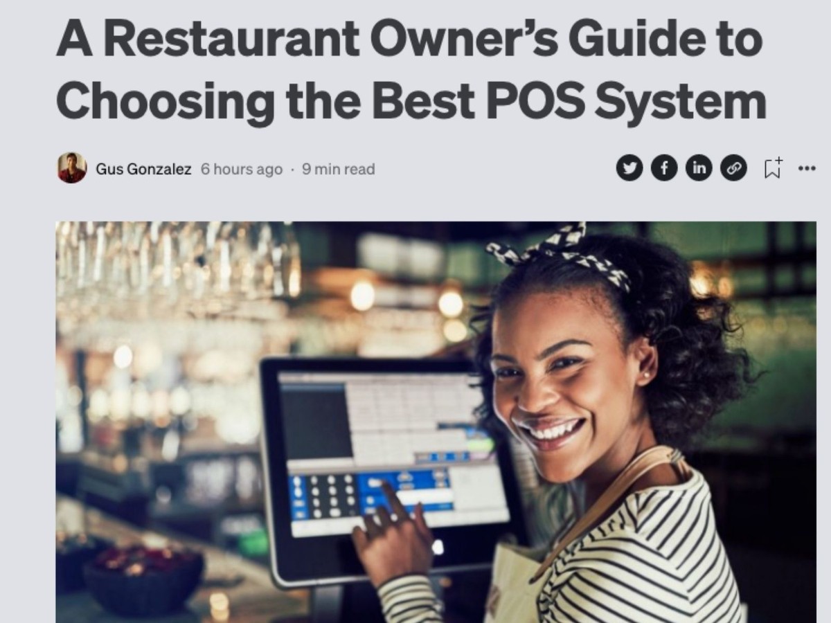 A Restaurant Owner's Guide To Choosing the Best POS System