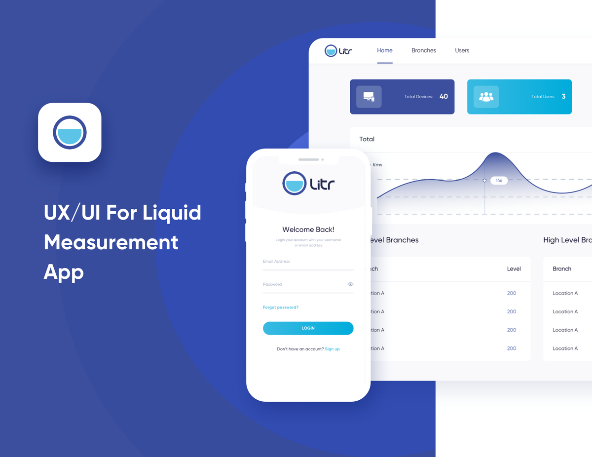 Liquid Measurement UI UX