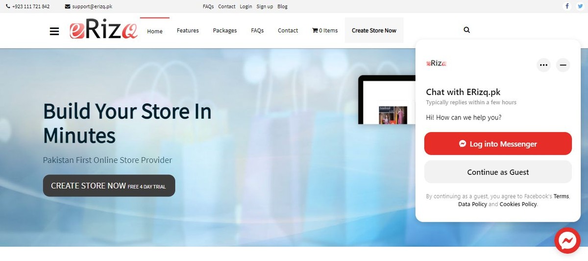 Platform to create Ecommerce Online Store