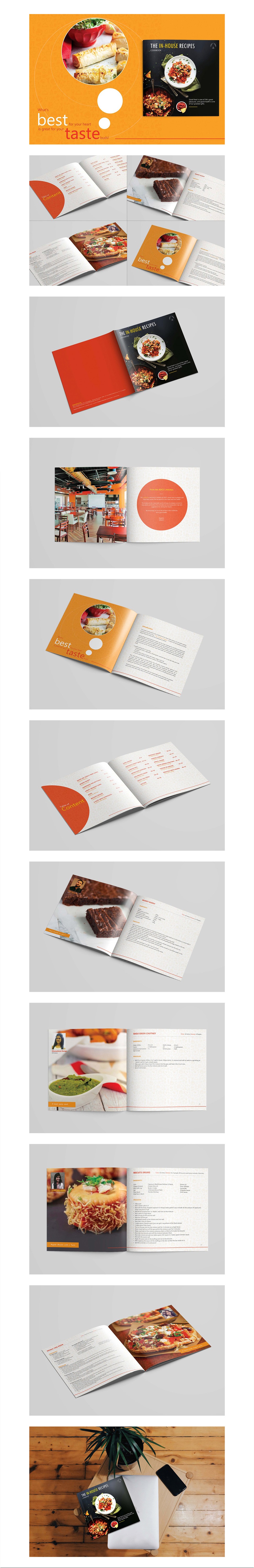 Coffee table book design for Office Canteen
