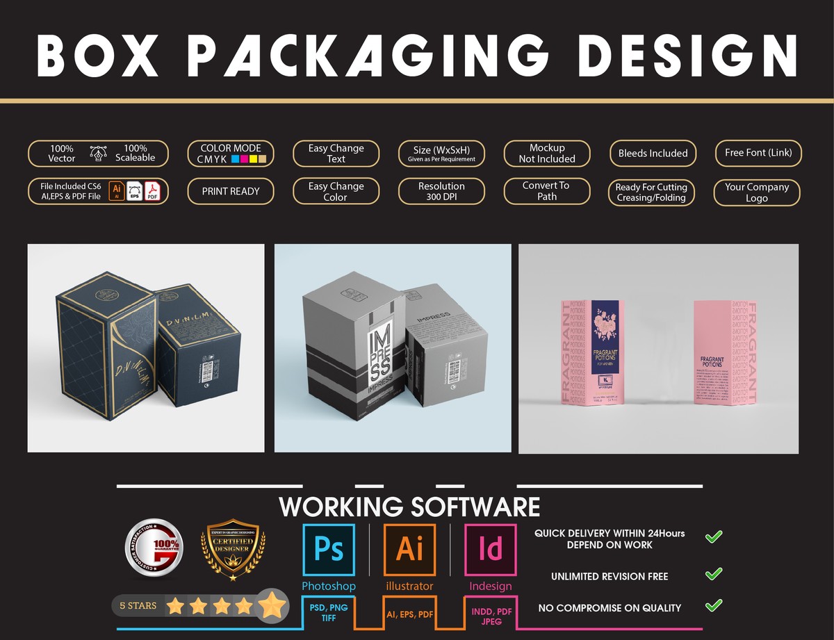  Perfume Packaging Box Designer Expert