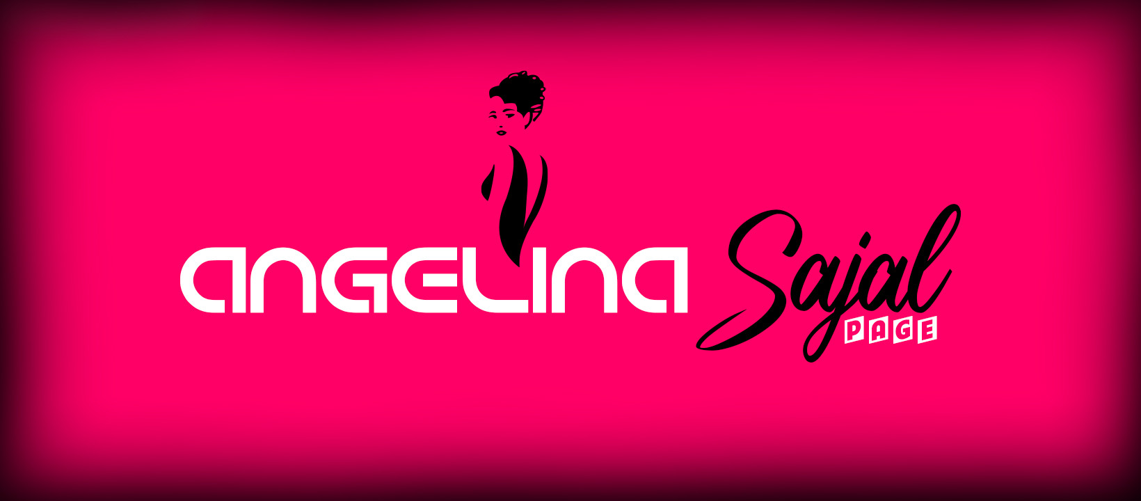Facebook Header for "Angelina Sajal Page"