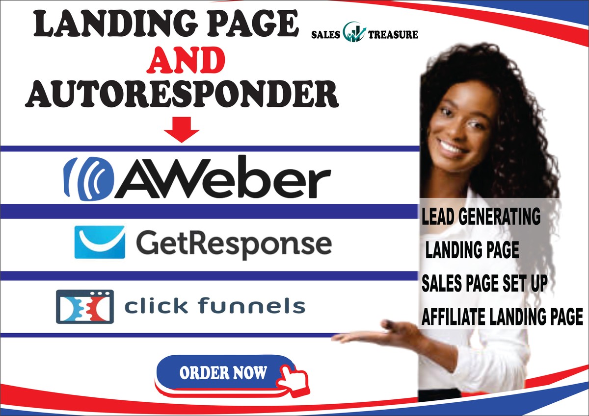 I will create a complete website of up to 5 pages on clickfunnels, unbounce, leadpages and builderall.
