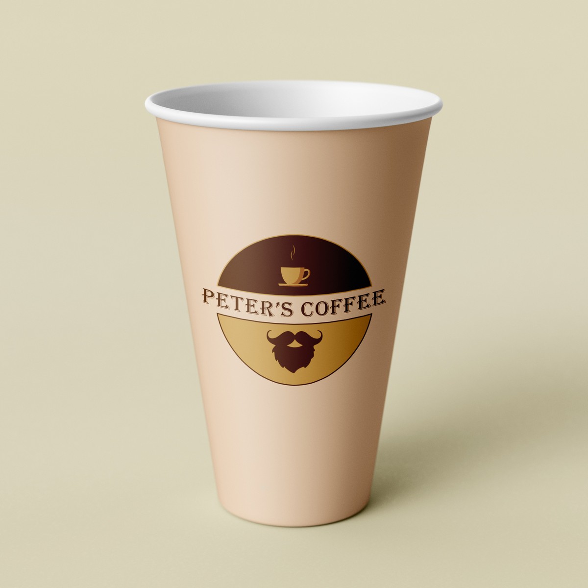 Hipster Coffee Shop logo
