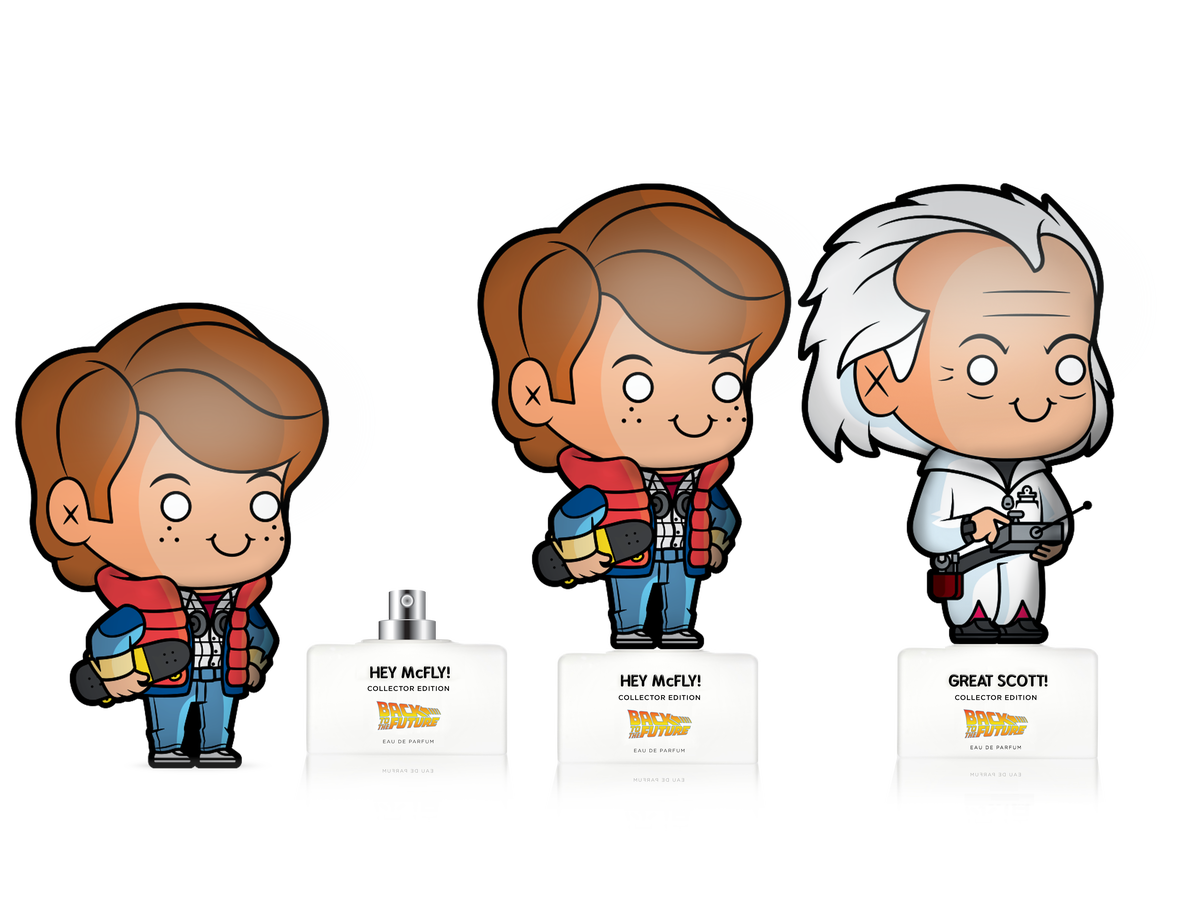 BTTF Lovers Perfumes for Men in a Collector's Gift Pack